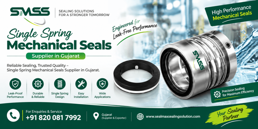 Single Spring Mechanical Seals Supplier in Gujarat